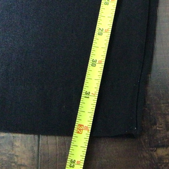 NWOT Simon Chang pull on black pants Sz 8 32” inseam - Picture 7 of 8